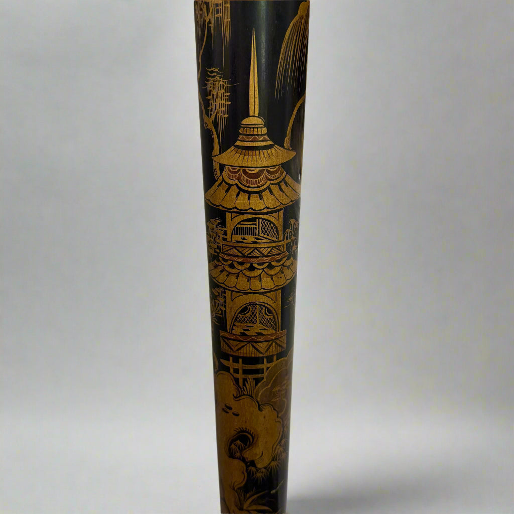 Early 20th century Chinoiserie standard lamp