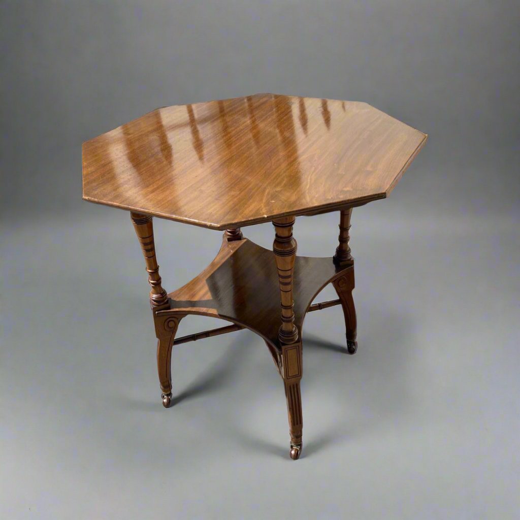 Aesthetic style mahogany table