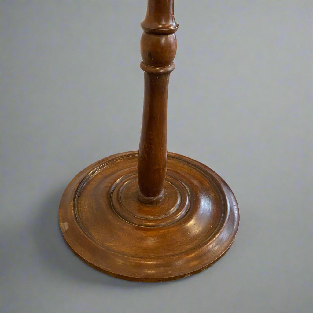 Antique Oak Standard Lamp