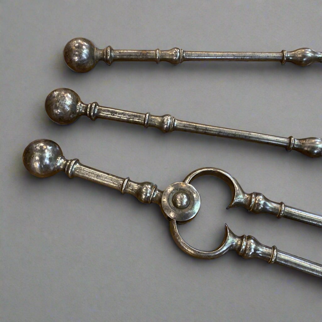 Antique fire irons