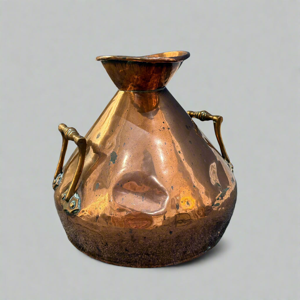 19th century copper haystack measure