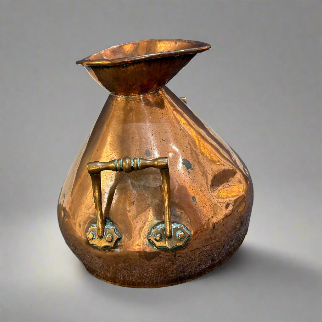 19th century copper haystack measure