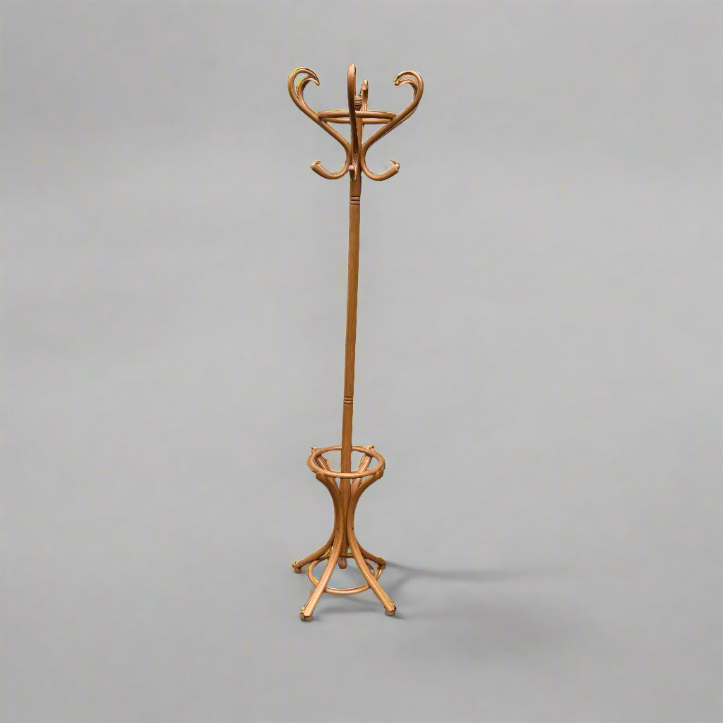 Beech bentwood coat stand 