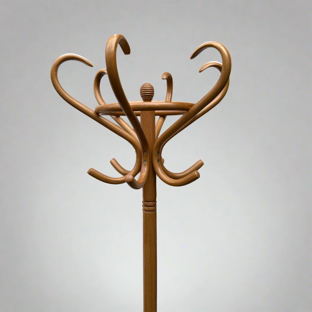 Beech bentwood coat stand 