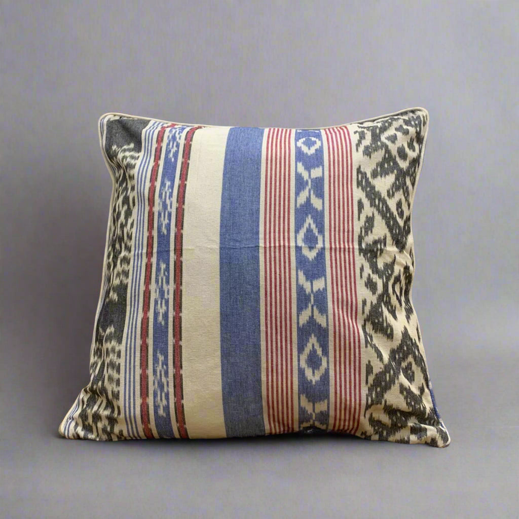 Hand Woven Ikat Cushions from Indonesia