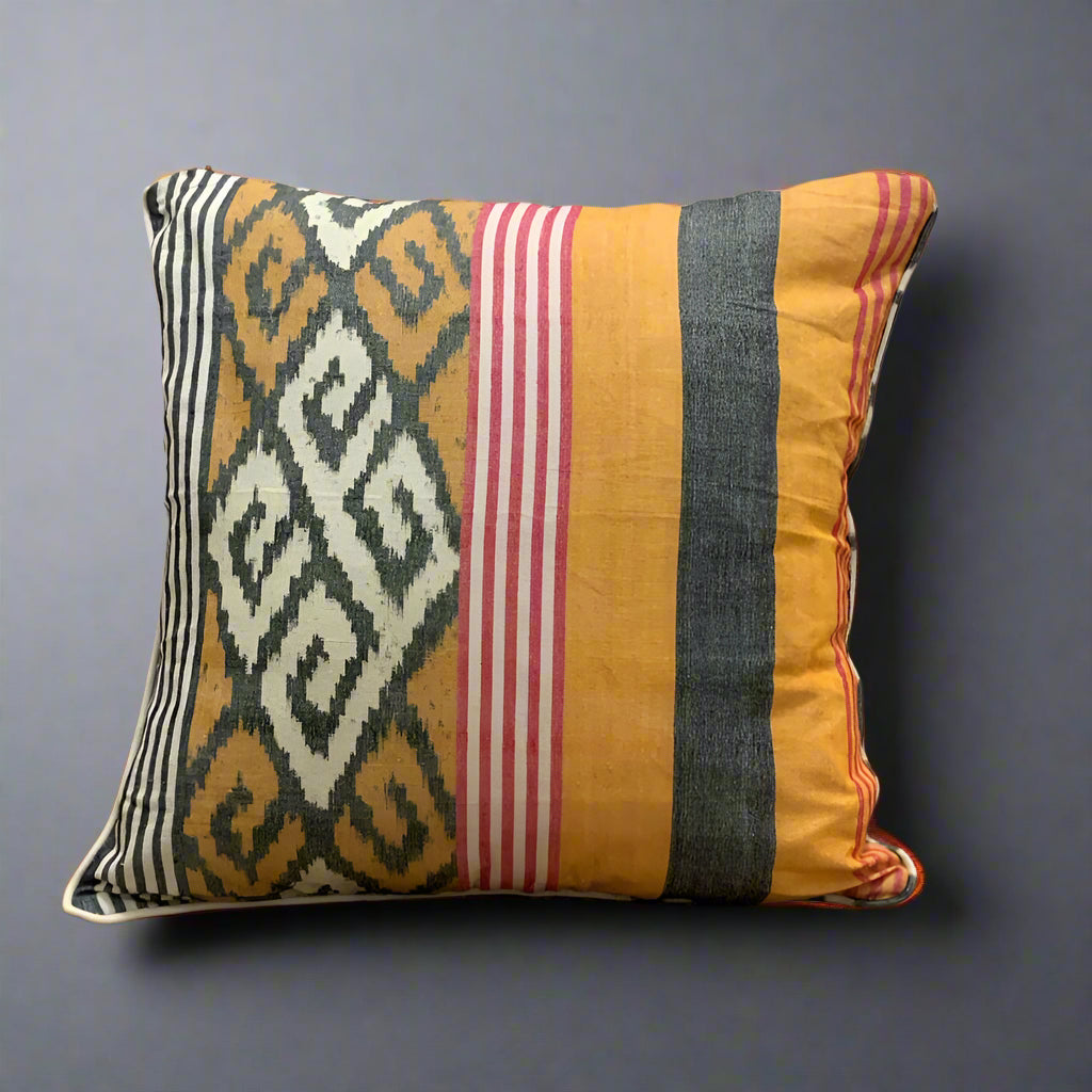 Hand Woven Ikat Cushions from Indonesia