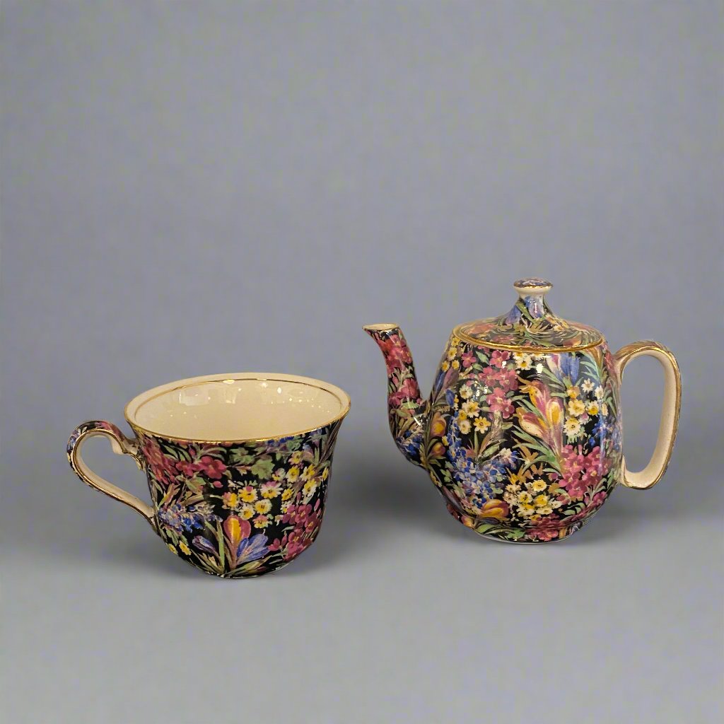 Chintz breakfast set