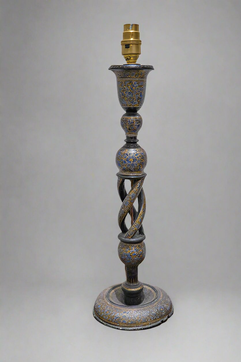 Handpainted Kashmiri Lamp