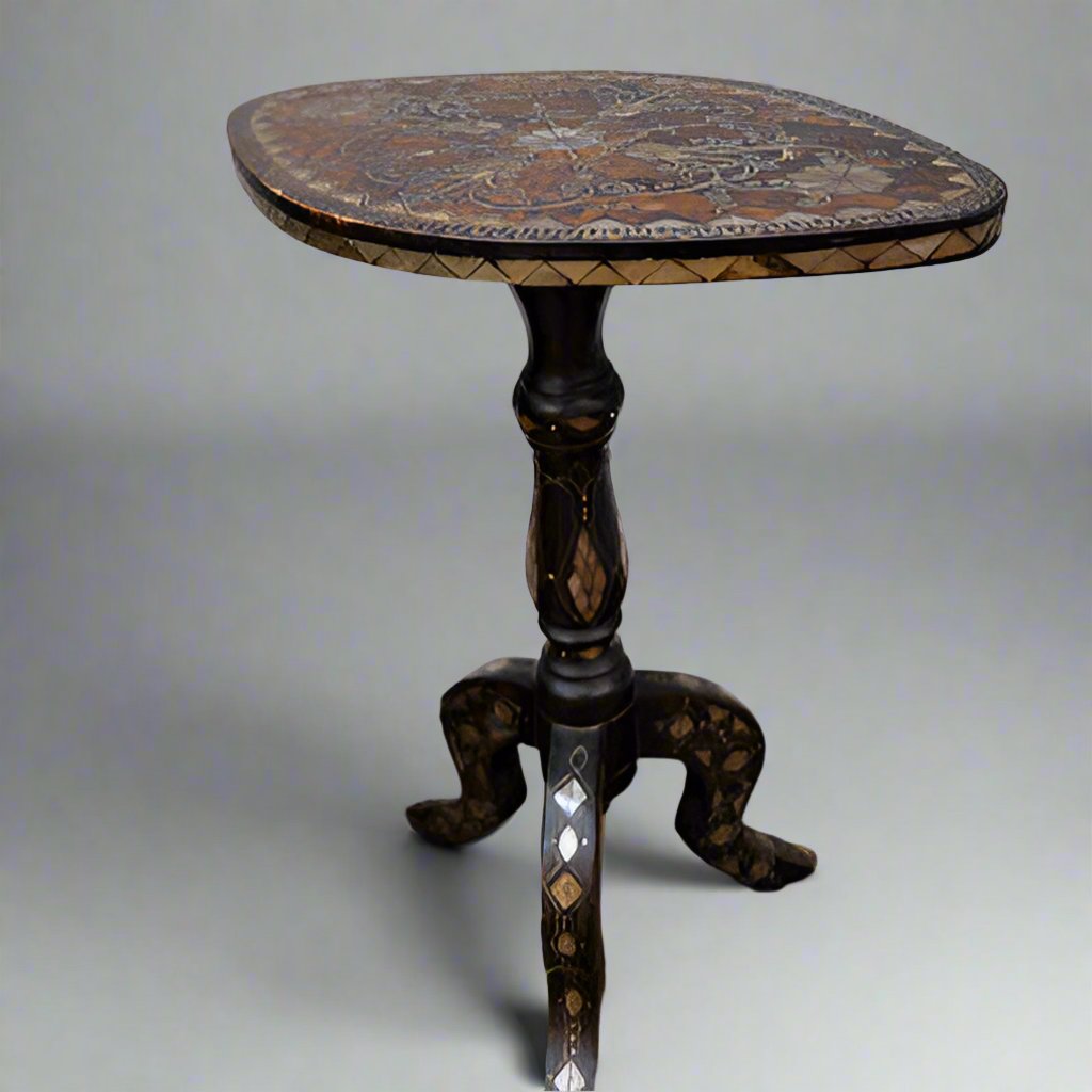 Inlaid syrian table