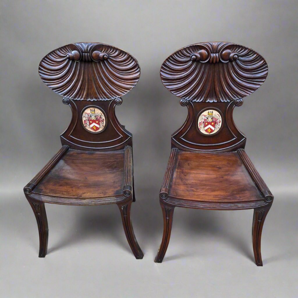 Jonathan Sainsbury Mahogany Hall Chairs