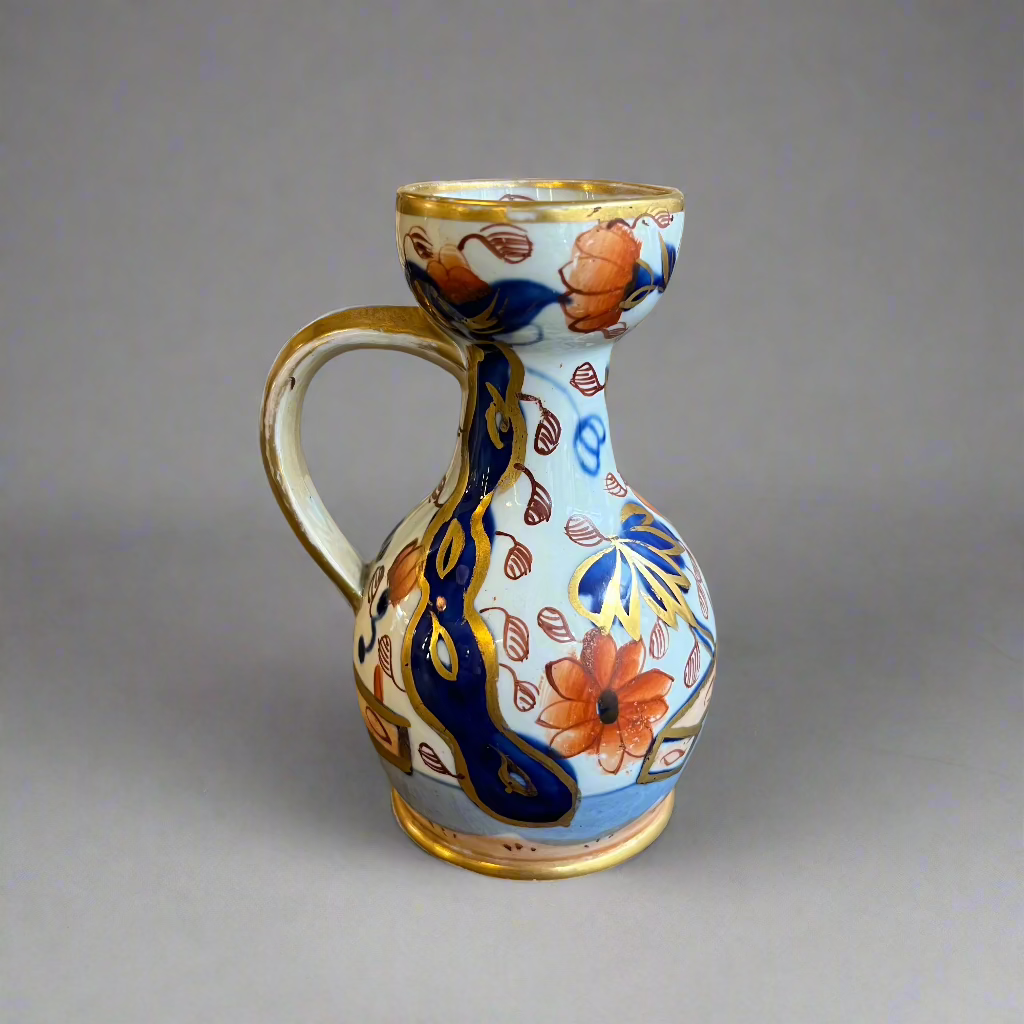 Masons ironstone crocus jug