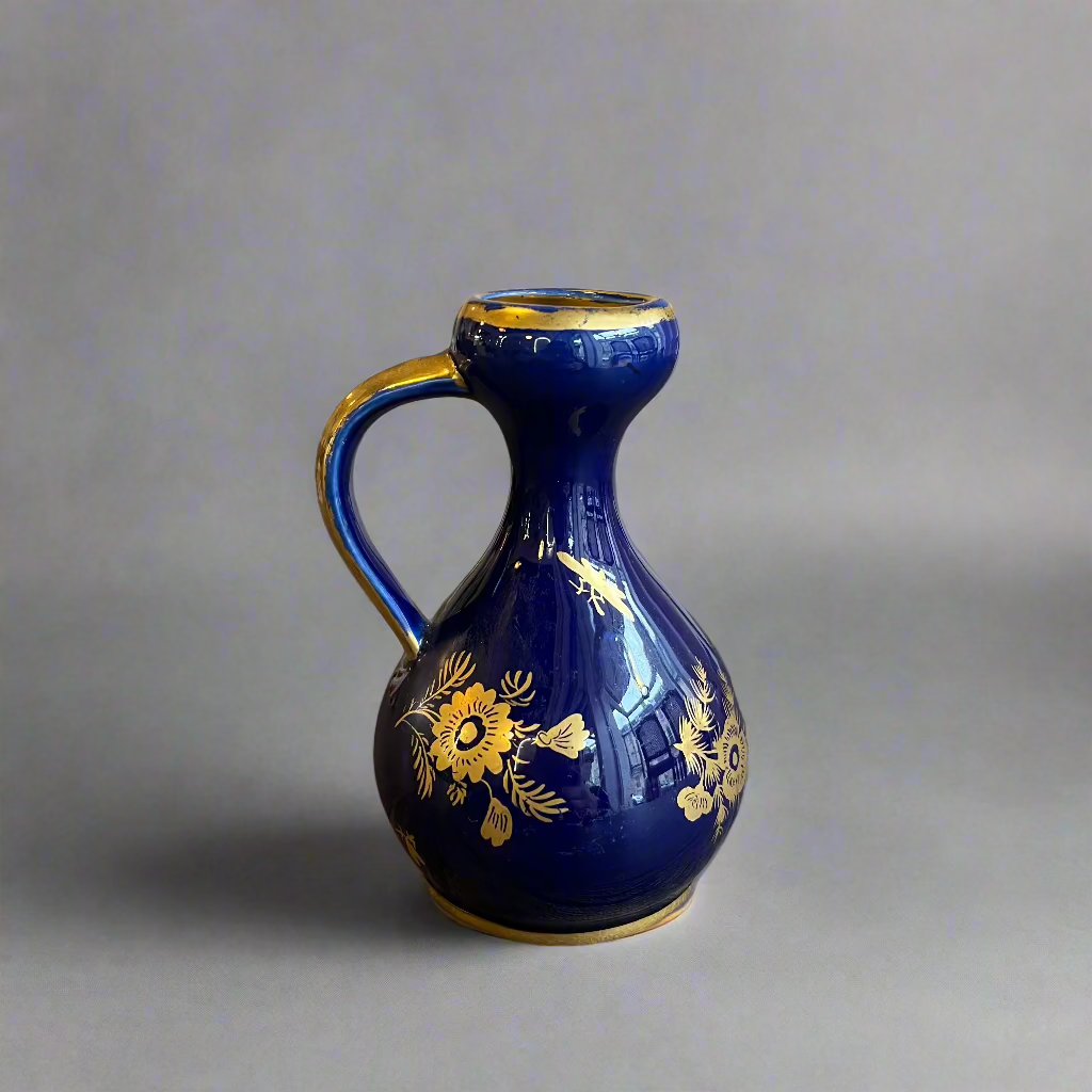 Masons ironstone crocus jug