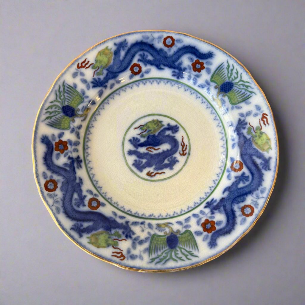 Minton dragon plates