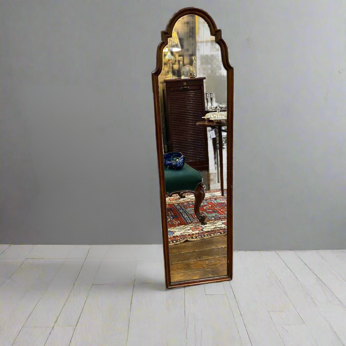 Queen anne style long mirror