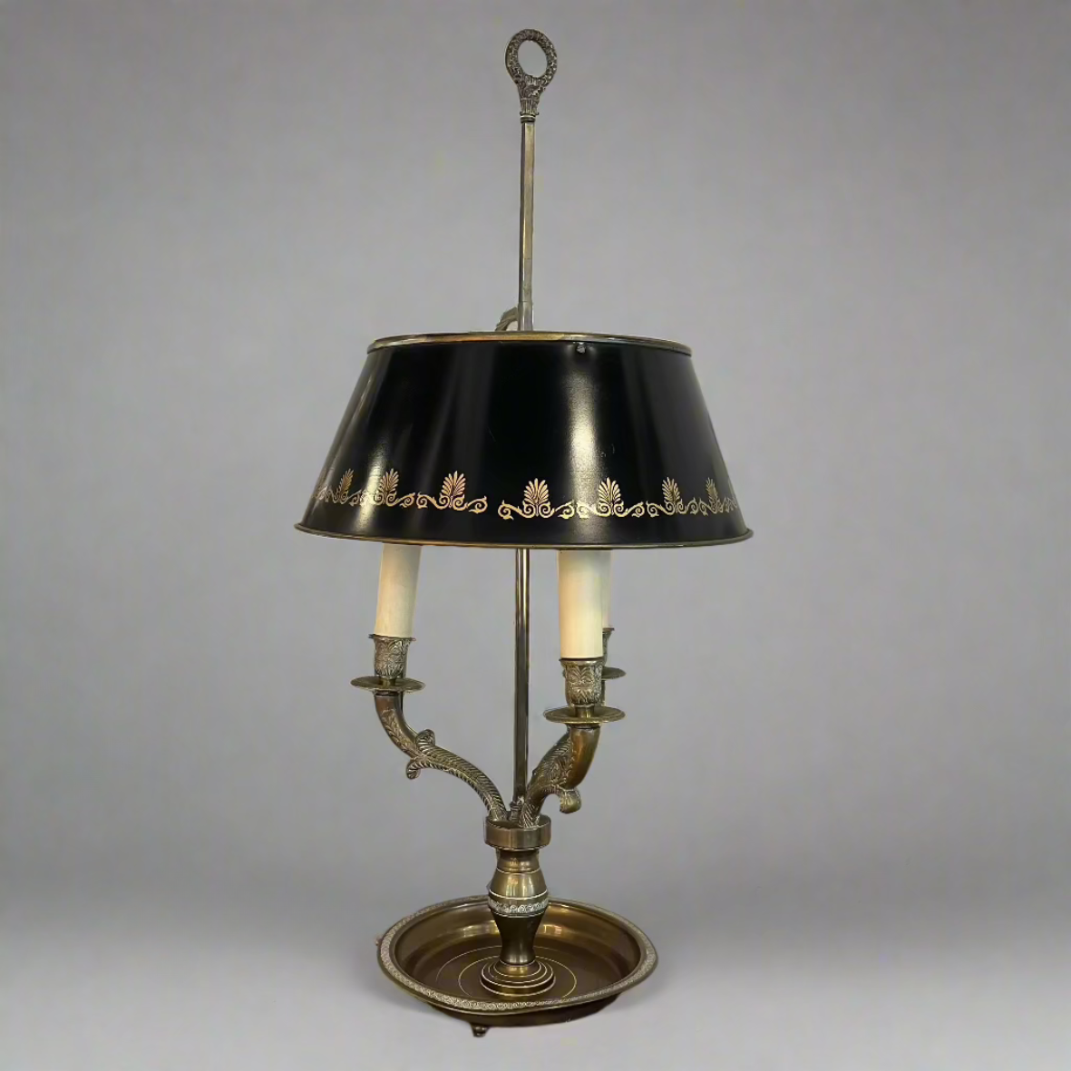 antique Bouillotte lamp