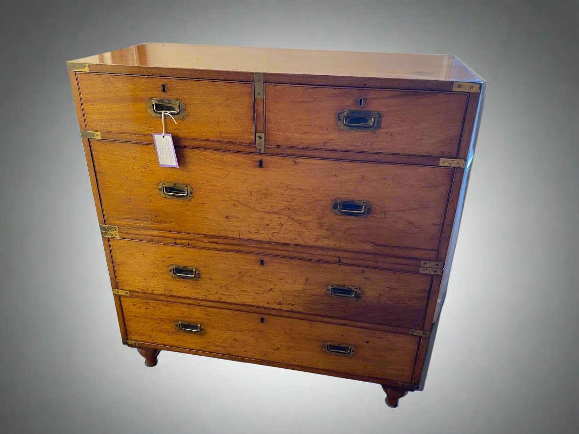 antique campaign chest