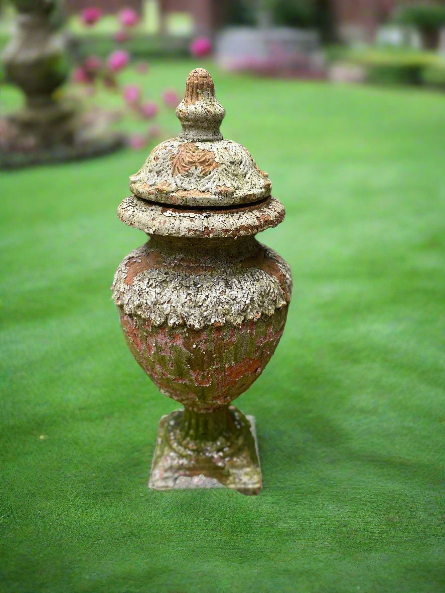 antique garden urn