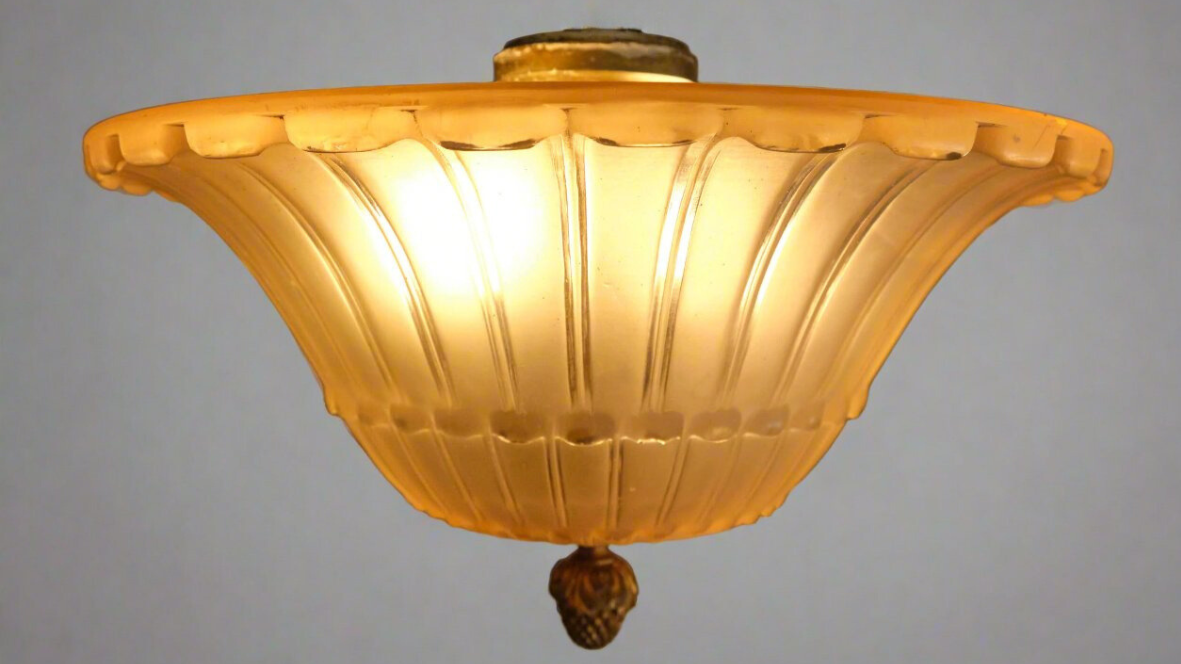 art deco ceiling light