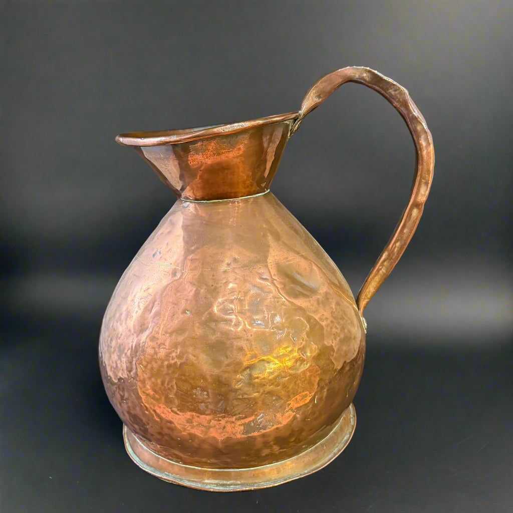 19th Century Copper Two-Gallon Haystack Measure 