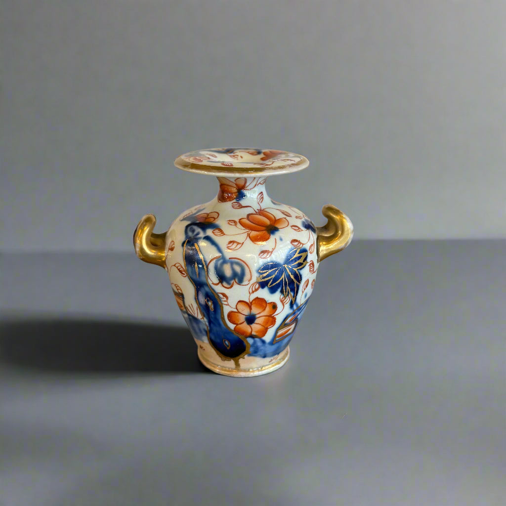 Mason Ironstone miniature vase circa 1845