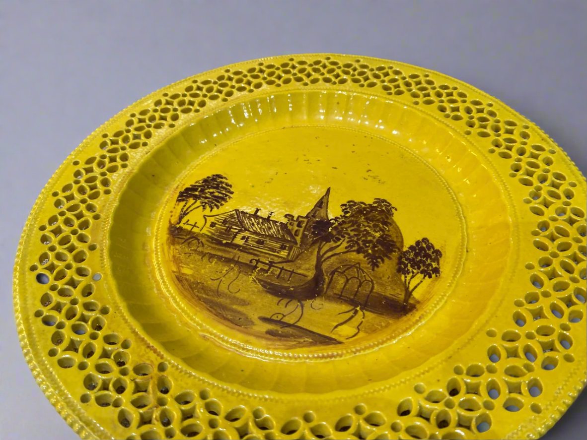 georgian creamware plates