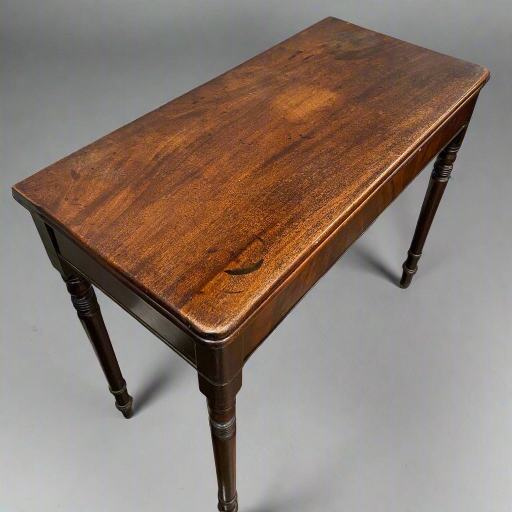 georgian mahogany tea table