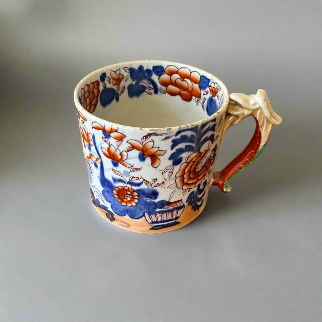 masons ironstone cider mug