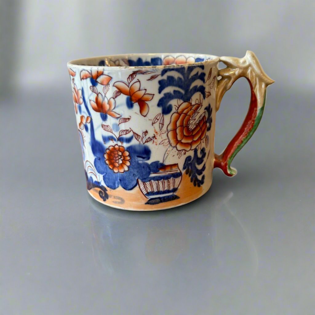 masons ironstone cider mug