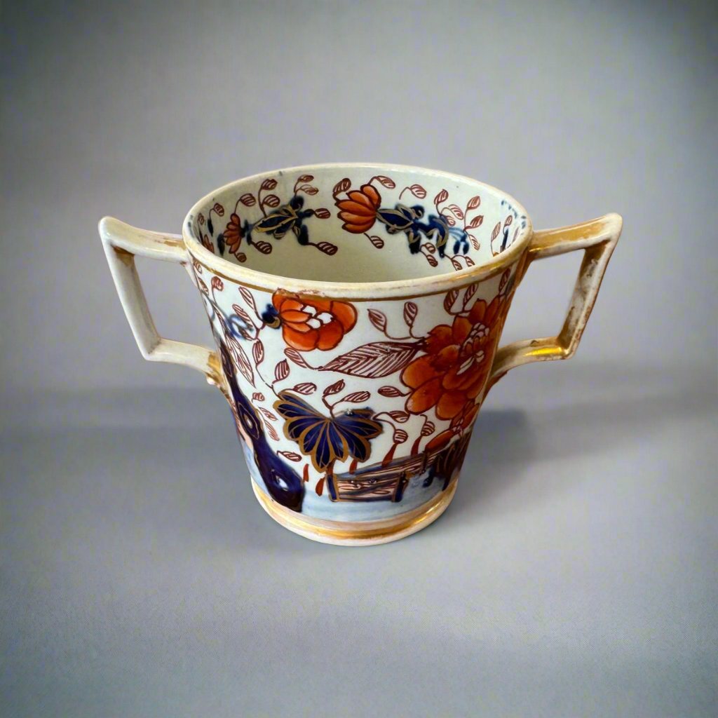 masons ironstone loving cup