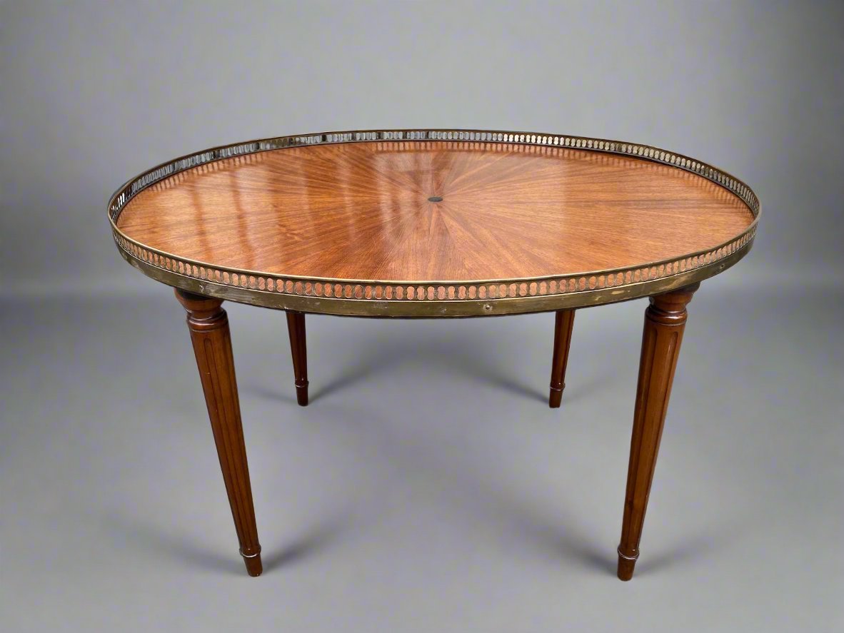 oval coffee table