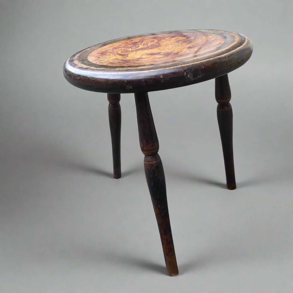 painted stool