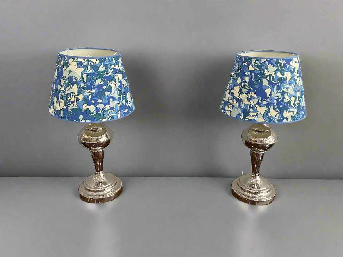 pair of epns lamps