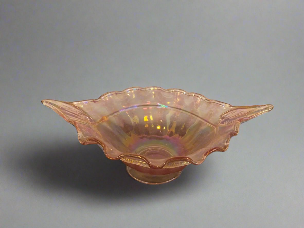 pink murano bowl