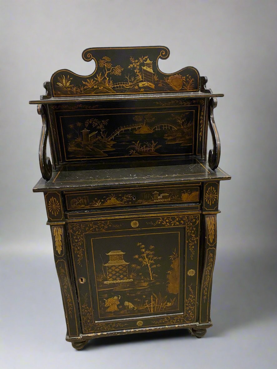 regency chinoiserie chiffonier