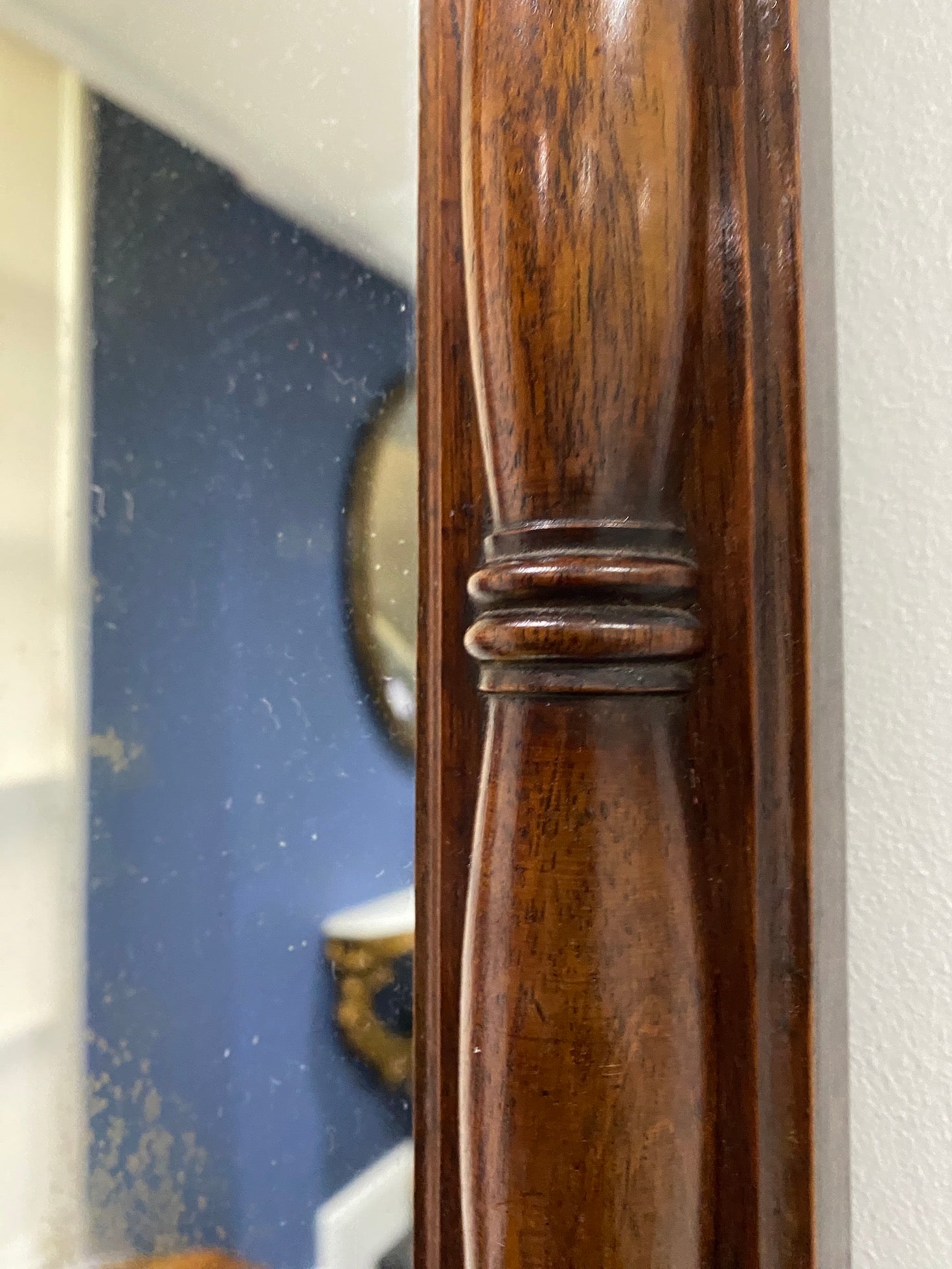 regency mahogany pier mirror