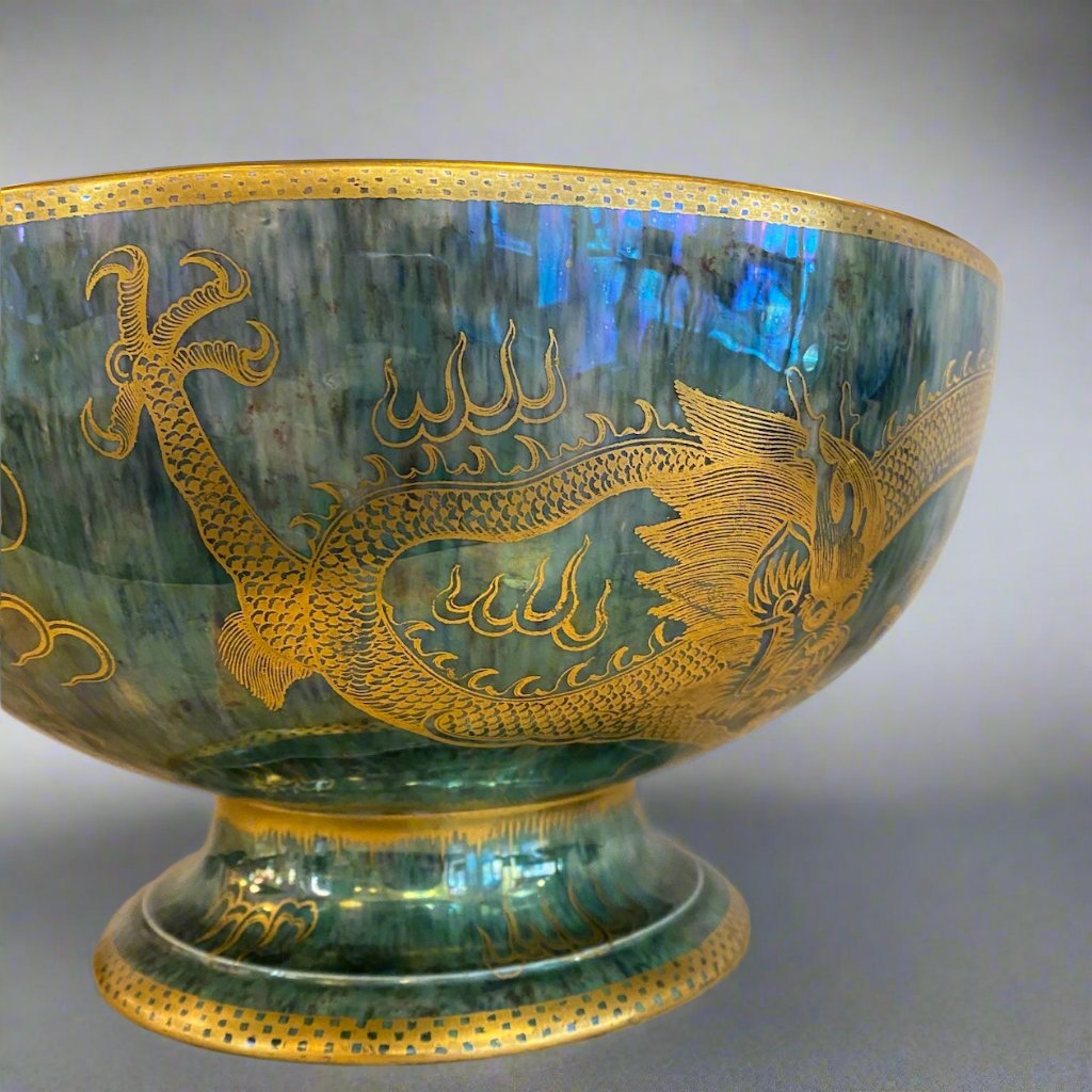 wedgwood dragon lustre bowl