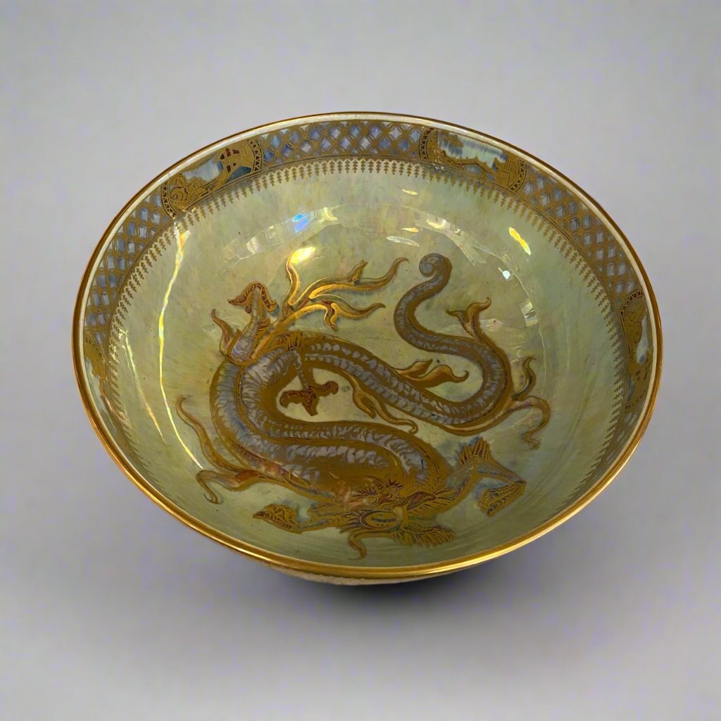 wedgwood dragon lustre bowl